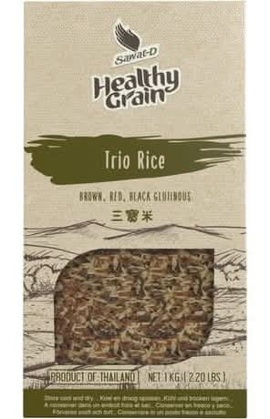 Riz Trio ( noir/brun/rouge) 1kg