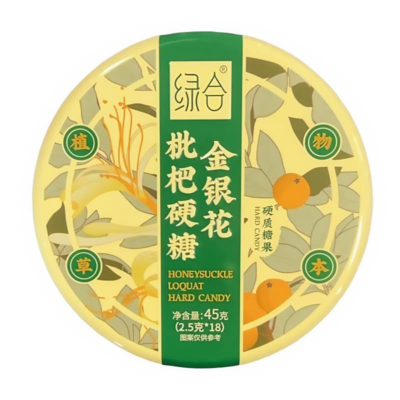 Pastilles pour la gorge au Loquat/Chèvrefeuille 45g