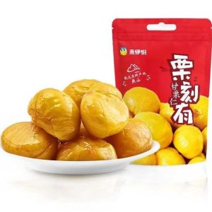 Châtaignes pelées en snack 80g