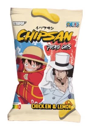 Chips Luffy Saveur Poulet Citron 110g
