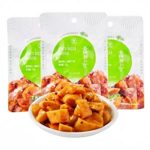 Dés de Radis Marinés épicés 50g