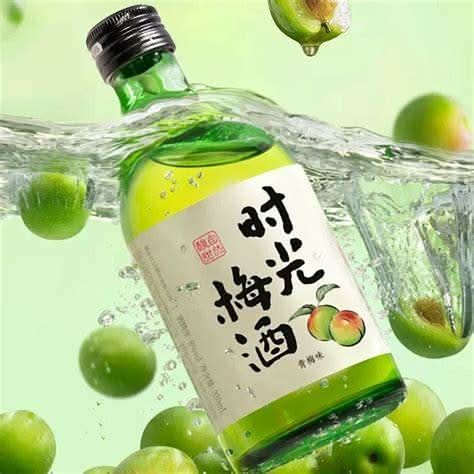 Meijian Vin de prune 8%vol 330ml