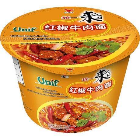 Tongyi Bol de nouilles intant boeuf épicé 110g