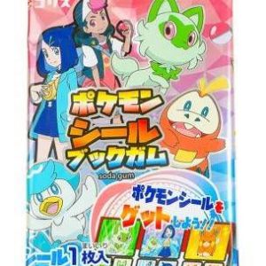 Chewing gum Pokemon avec autocollants 3.5g