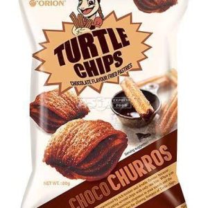 Orion - Turtle chips collations, churros au chocolat (80g)