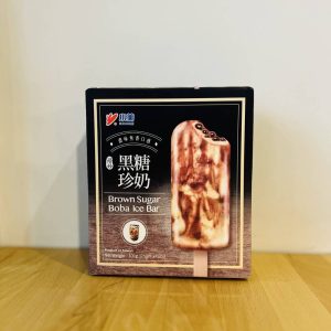Bâtonnet glacé sucre roux boba 75 gr x 4 pièces