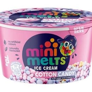 Glace au goût de barbe à papa 70g