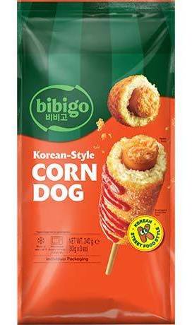 Bibigo Corn dog à la coréenne 240g