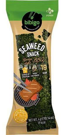 Bibigo snack algues saveur barbecue 4gr