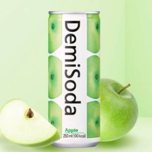 Demisoda eau gazeuse aromatisé pomme 25 cl