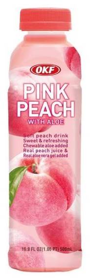 OKF Aloe vera aux parfum pêche