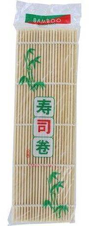 Tapis de bambou pour faire des makis