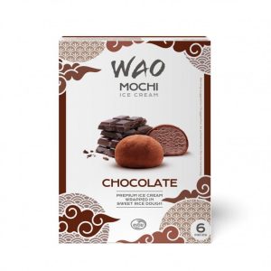 wao Mochi glacée en parfum chocolat 6pcs