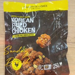 Poulet frit Corréenne aux sauce soja