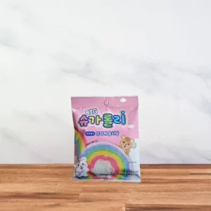 Sugarolly Barbe à papa arc en ciel