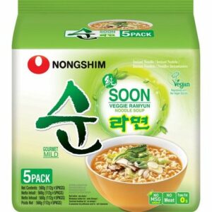Nongshim Nouille instantée soon veggie (5x112g)